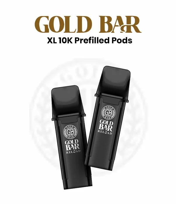 Gold Bar XL 10K Pods