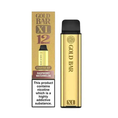 Gold Bar XL 10K Prefilled Pod Kit - Raspberry Watermelon
