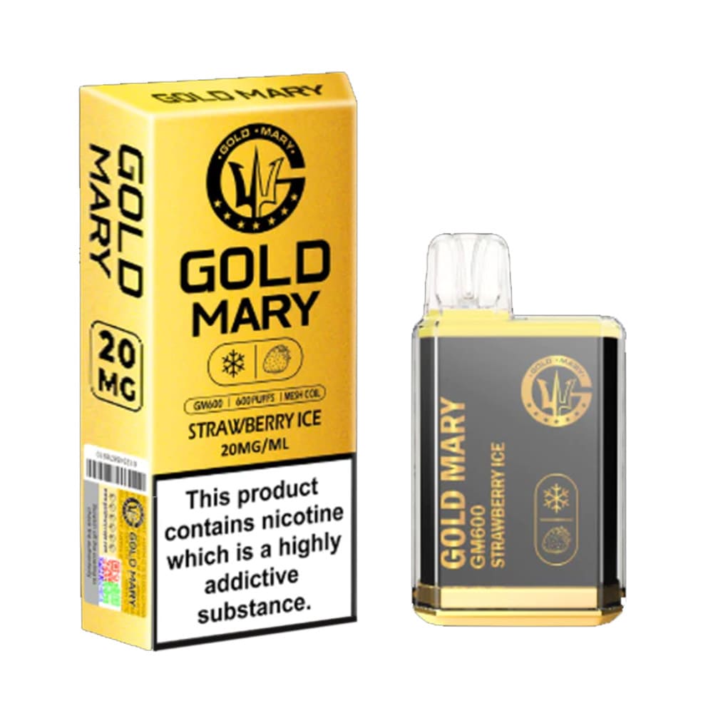 Gold Mary 600 Puffs Disposable Vape