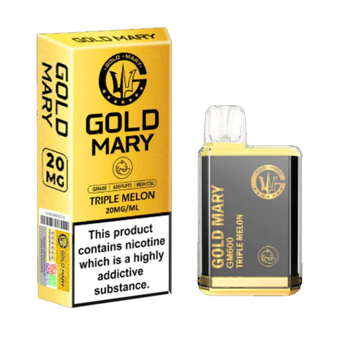 Gold Mary 600 Puffs Disposable Vape