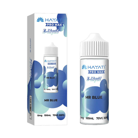 Mr Blue Hayati Pro Max 100ml Shortfill Eliquid