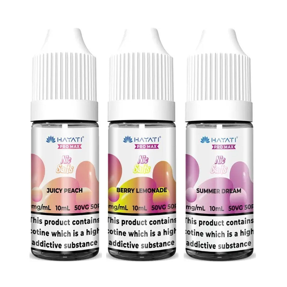 Hayati Pro Max 10ml Nic Salts E Liquid