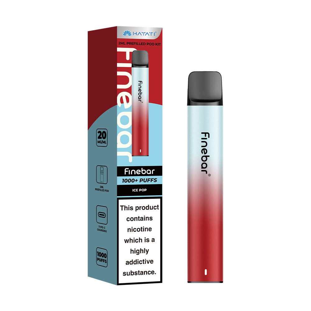 Hayati Finebar 1000 Puffs Prefilled Pod Kit - Ice Pop