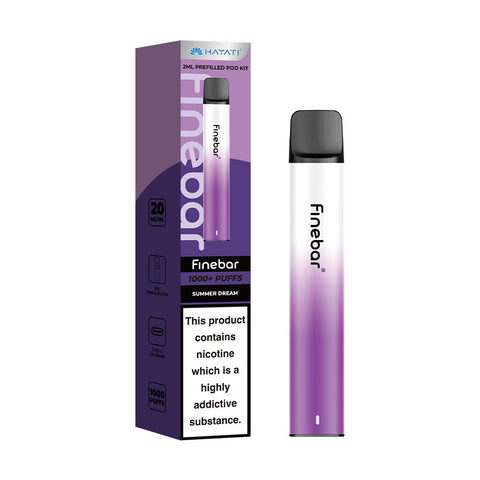 Hayati Finebar 1000 Puffs Prefilled Pod Kit - Summer Dream