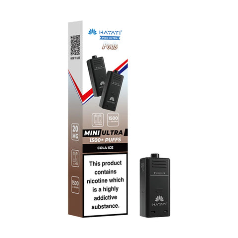Hayati Ultra Mini 1500 Prefilled Pods - Cola Ice