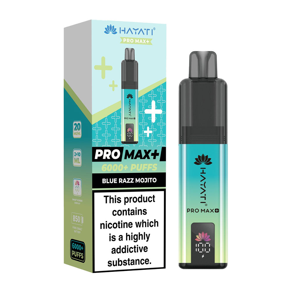 Hayati Pro Max Plus 6000 Prefilled Vape Kit - 40% Off Hayati Pro Max Plus 6000 Prefilled Vape Kit - 40% Off