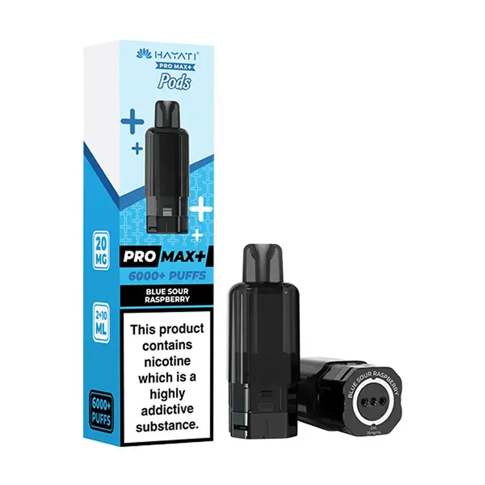 Hayati Pro Max Plus 6K Prefilled Pods - Blue Sour Raspberry