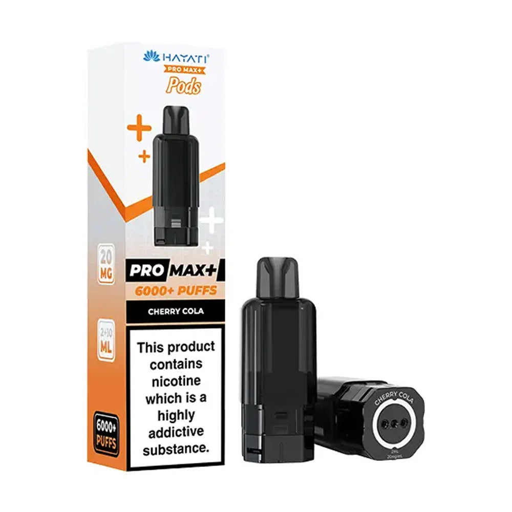 Hayati Pro Max Plus 6K Prefilled Pods - Cherry Cola
