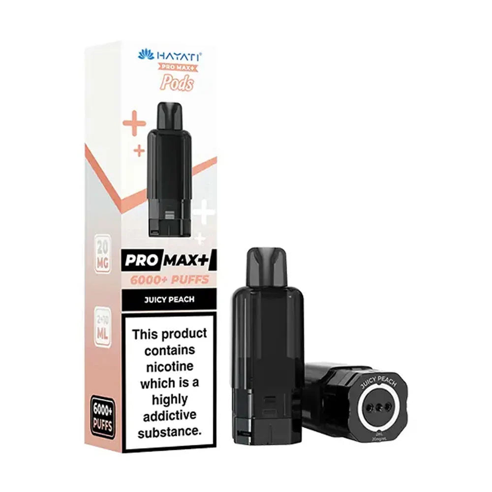 Hayati Pro Max Plus 6K Vape Pods | Long Lasting UK Hayati Pro Max Plus 6K Vape Pods | Long Lasting UK
