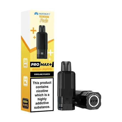 Hayati Pro Max Plus 6K Prefilled Pods - Pipeline Punch