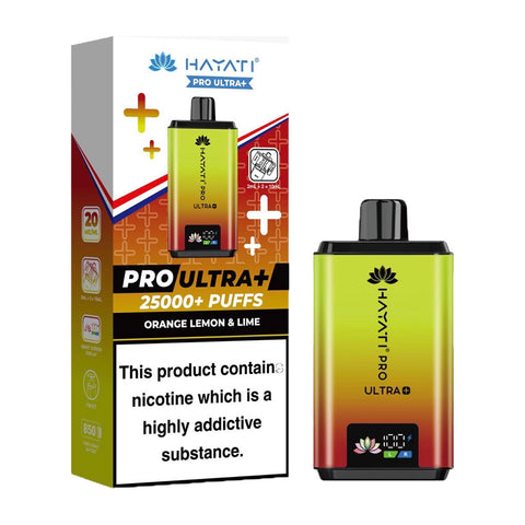 Hayati Pro Ultra Plus 25000 Puffs Prefilled Vape Kit