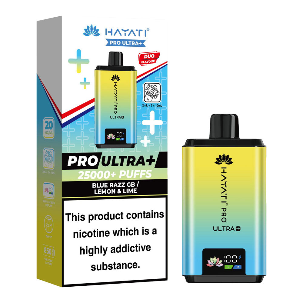 hayati pro ultra pods flavours Hayati 25k Pro Ultra Plus Prefilled Refill Pods