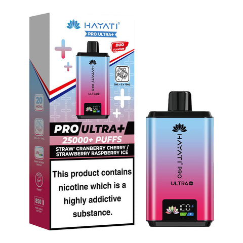 Hayati Pro Ultra Plus 25000 Puffs Prefilled Vape Kit
