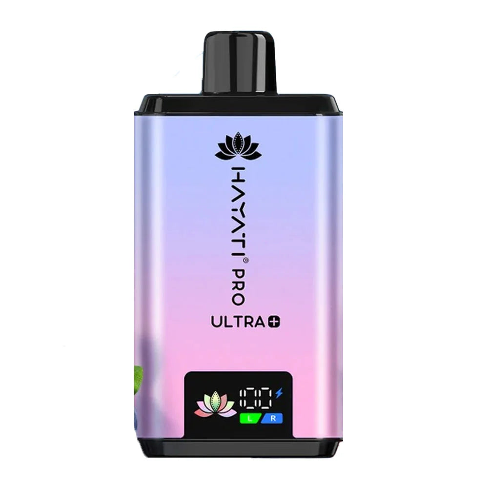 Hayati Pro Ultra Plus S 50K Prefilled Vape Kit - Blueberry Cotton K / Raspberry Cotton K