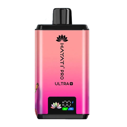 Hayati Pro Ultra Plus S 50K Prefilled Vape Kit - Straw Cranberry Cherry / Cherry Ice