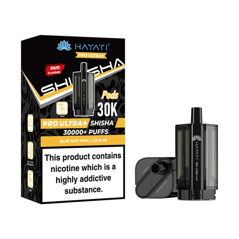 Hayati Pro Ultra Plus Shisha 30K Prefilled Pods