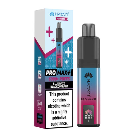 Hayati Pro Max Plus 6000 Puffs Prefilled Vape Kit