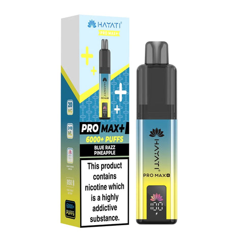 Hayati Pro Max Plus 6000 Puffs Prefilled Vape Kit
