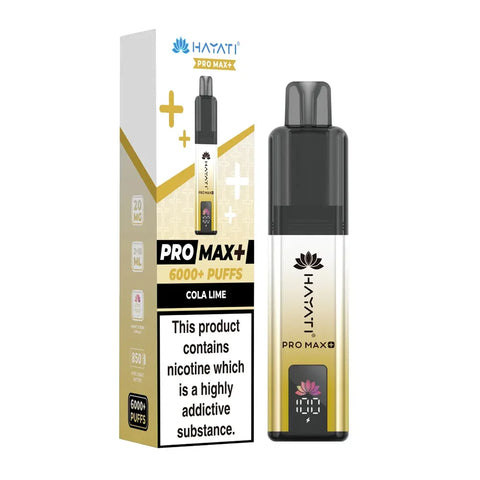 Hayati Pro Max Plus 6000 Puffs Prefilled Vape Kit