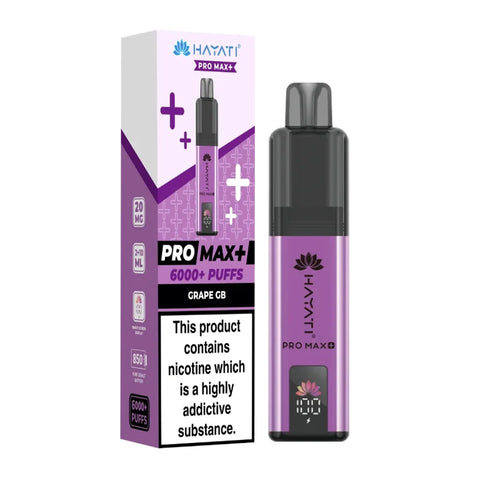 Hayati Pro Max Plus 6000 Puffs Prefilled Vape Kit
