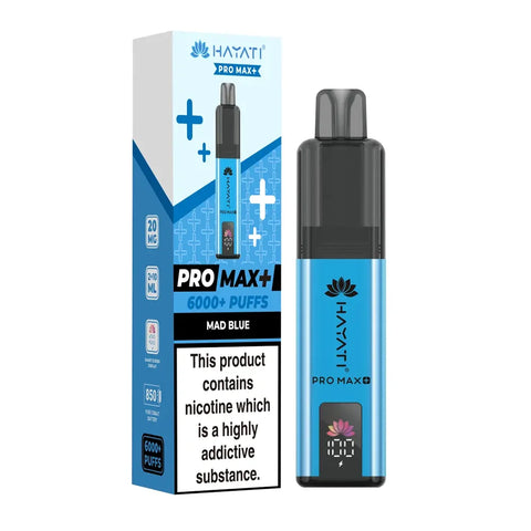 Hayati Pro Max Plus 6000 Puffs Prefilled Vape Kit