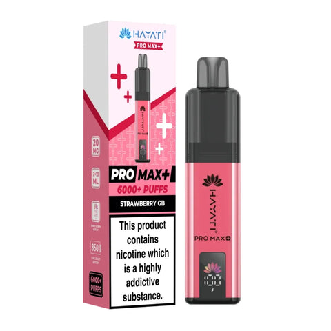 Hayati Pro Max Plus 6000 Puffs Prefilled Vape Kit
