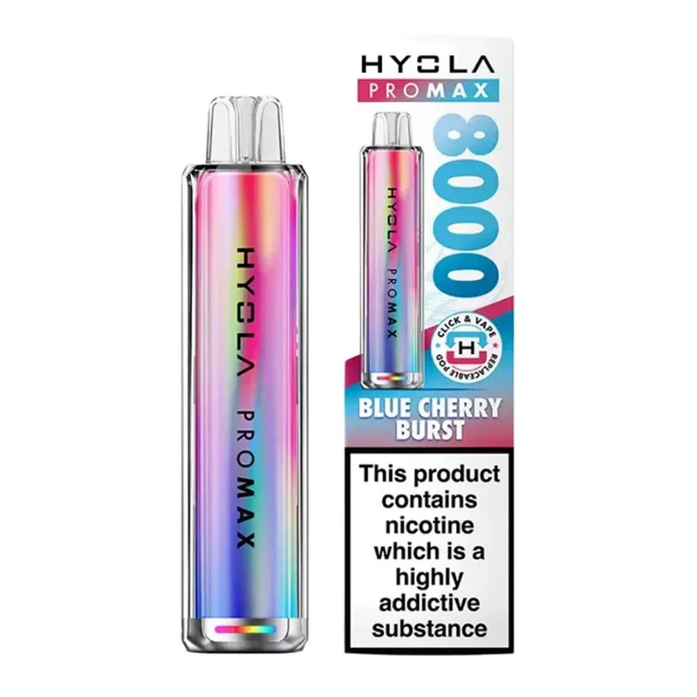 Hyola Pro Max 8K Prefilled Pod Kit - Blue Cherry Burst