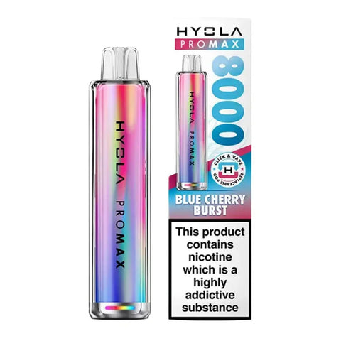 Hyola Pro Max 8K Prefilled Pod Kit - Blue Cherry Burst