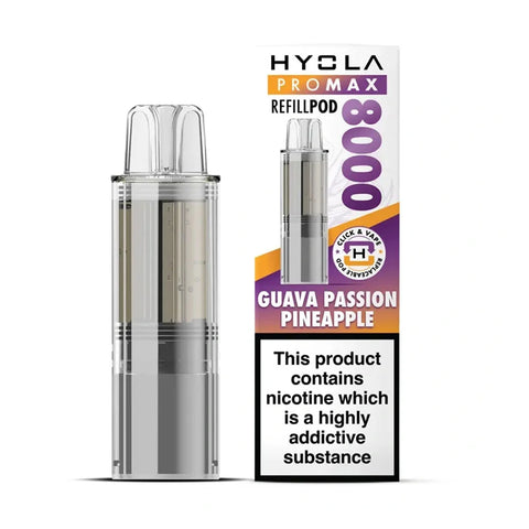 Hyola Pro Max 8K Prefilled Pods - Guava Passion Pineapple