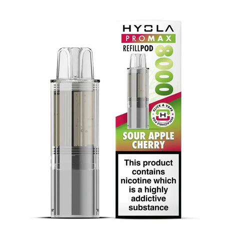Hyola Pro Max 8K Prefilled Pods - Sour Apple Cherry