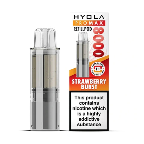 Hyola Pro Max 8K Prefilled Pods - Strawberry Burst