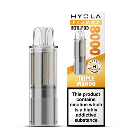 Hyola Pro Max 8K Prefilled Pods - Triple Mango