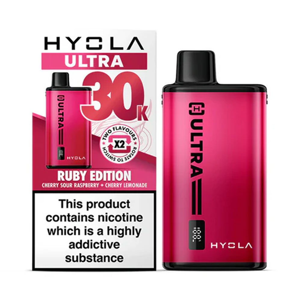 Hyola Ultra 30K 2-in-1 Prefilled Pod Kit - Ruby Edition