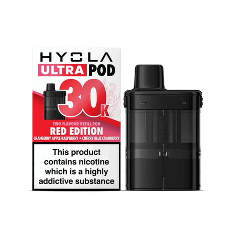 Hyola Ultra 30K Prefilled Pods - Red Edition