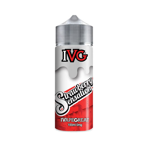 Strawberry Sensation IVG 100ml Shortfill E Liquid