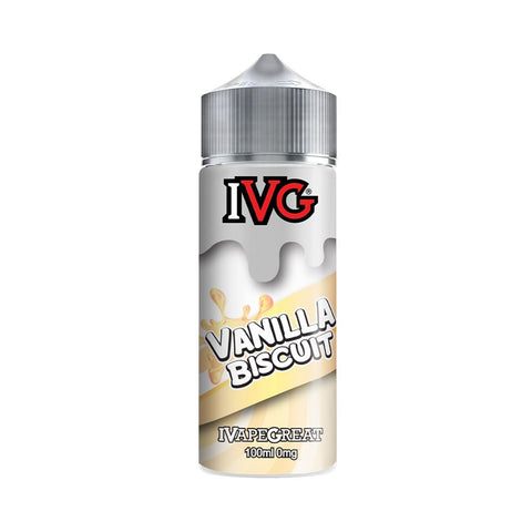 Vanilla Biscuit IVG 100ml Shortfill E Liquid