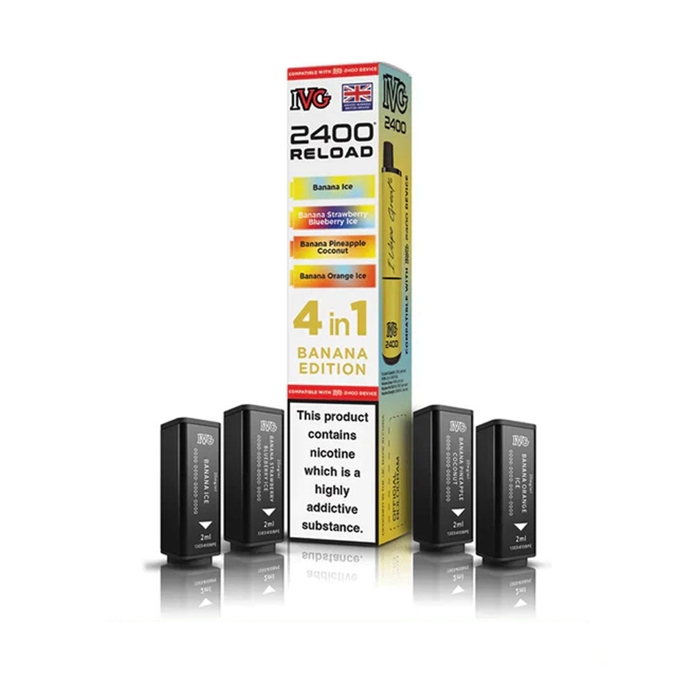 IVG 2400 Reload 4 in 1 Prefilled Pods