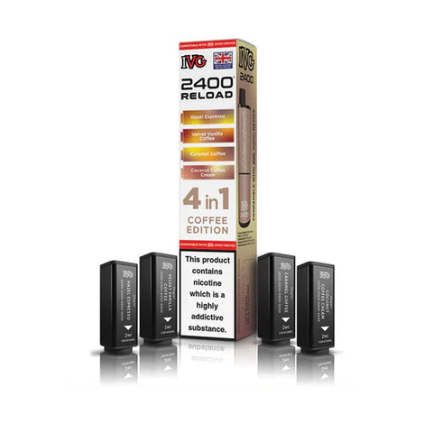 IVG 2400 Reload 4 in 1 Prefilled Pods