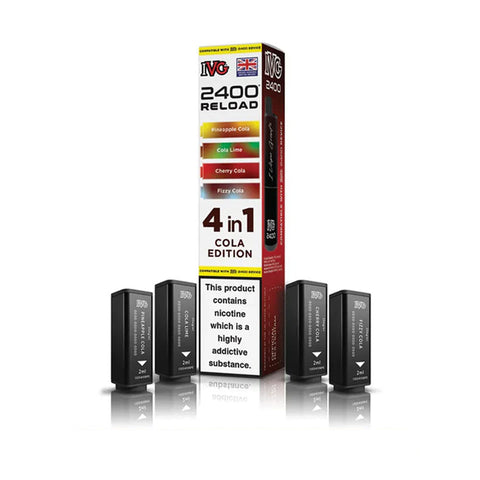 IVG 2400 Reload 4 in 1 Prefilled Pods