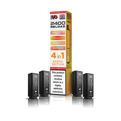 IVG 2400 Reload 4 in 1 Prefilled Pods