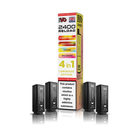 IVG 2400 Reload 4 in 1 Prefilled Pods
