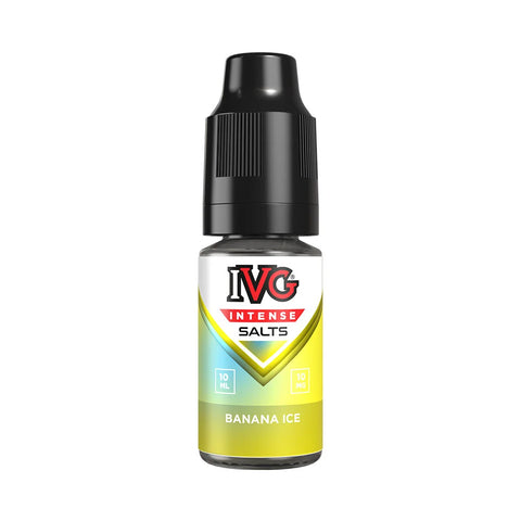 IVG Intense 10ml Nic Salt E Liquid - Banana Ice