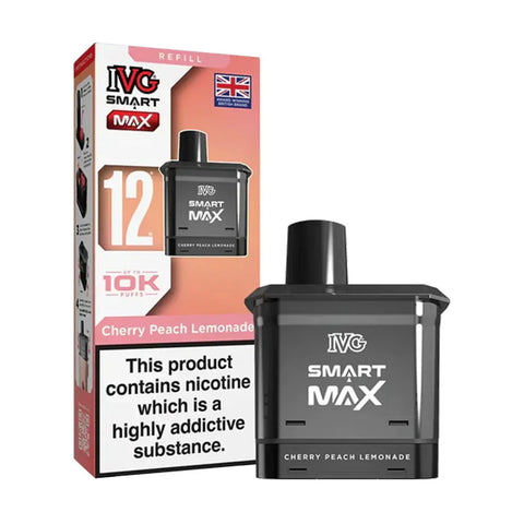 IVG Smart Max 10K Prefilled Pods - Cherry Peach Lemonade