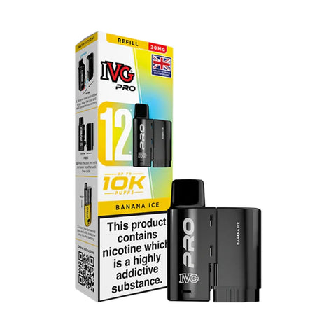 IVG Pro 12 Prefilled Pods - Banana Ice