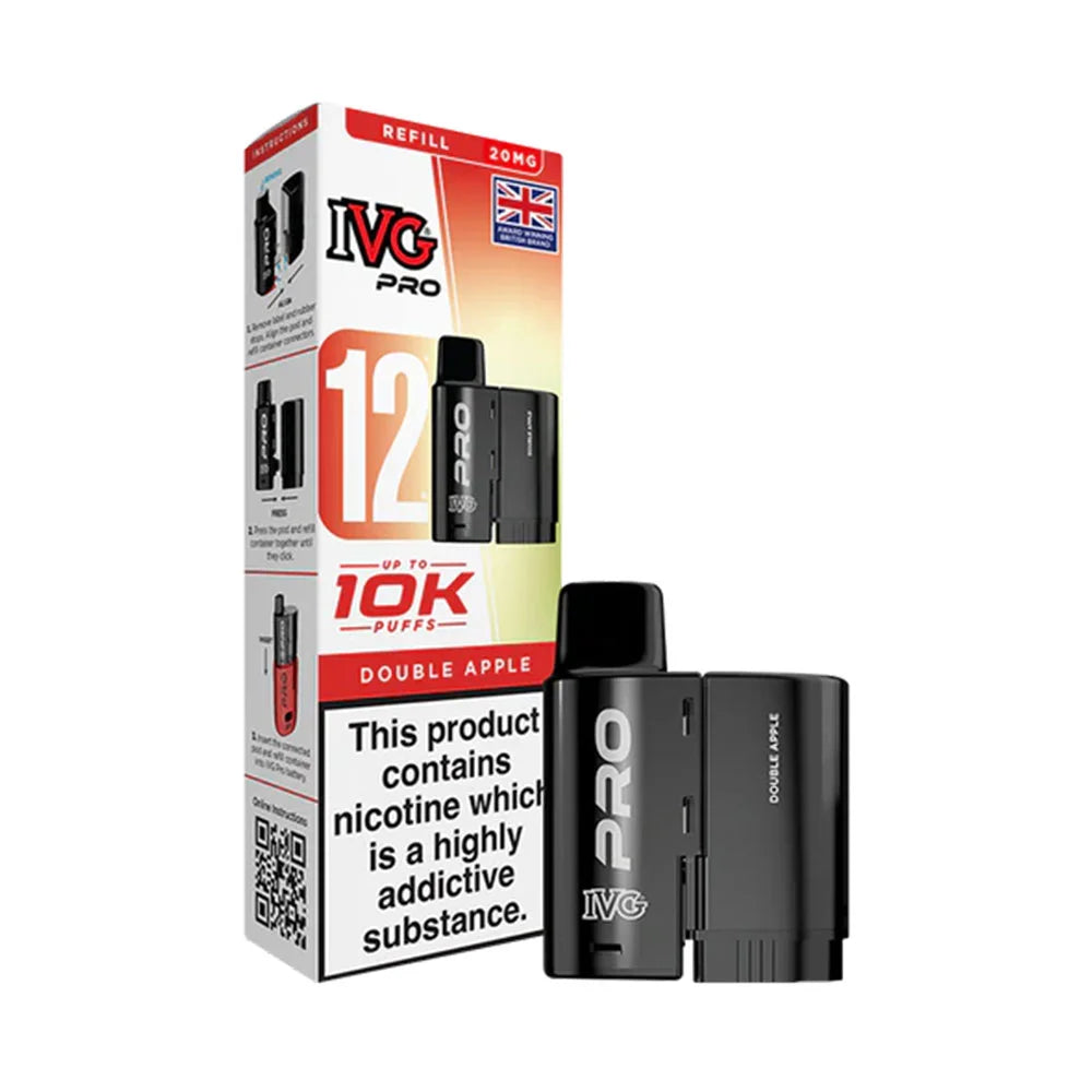 IVG Pro 12 Prefilled Pods - Double Apple