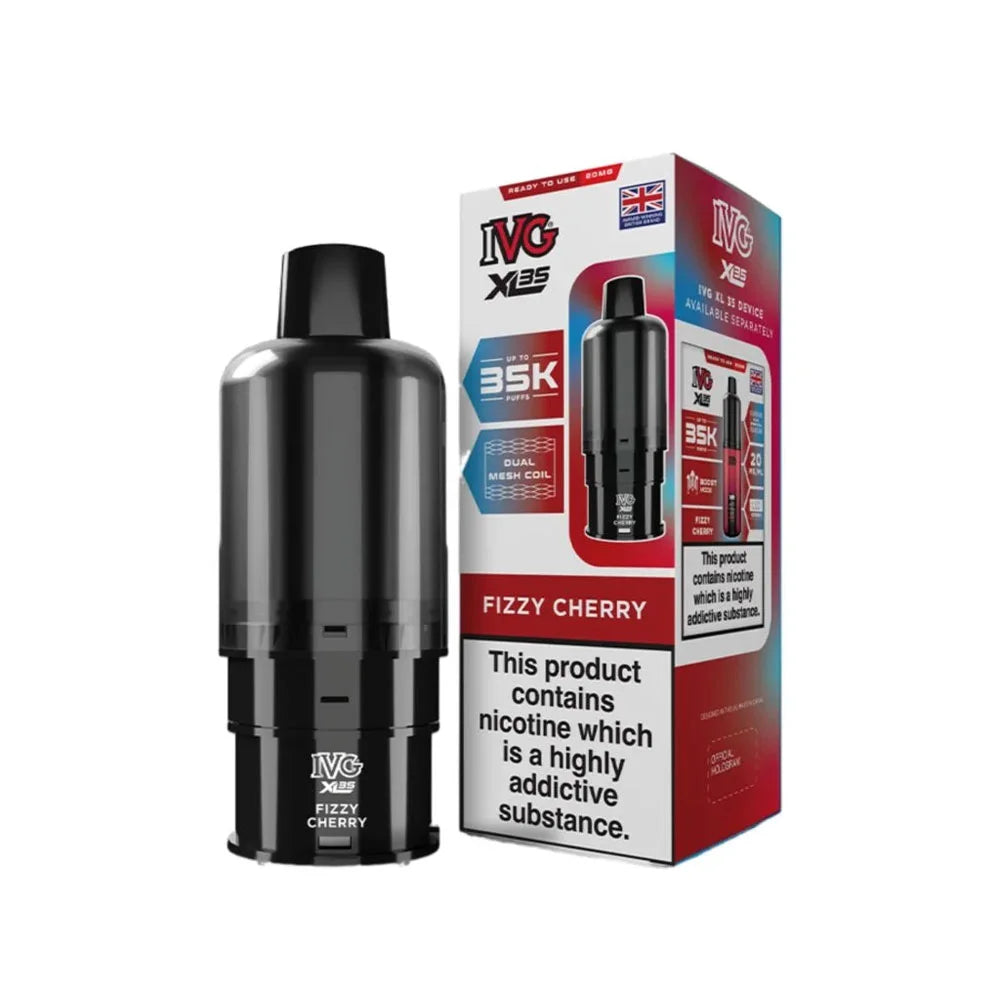 IVG XL 35K Prefilled Pods - Fizzy Cherry