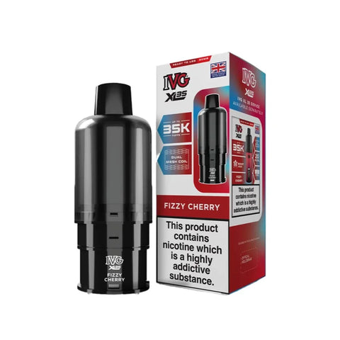 IVG XL 35K Prefilled Pods - Fizzy Cherry