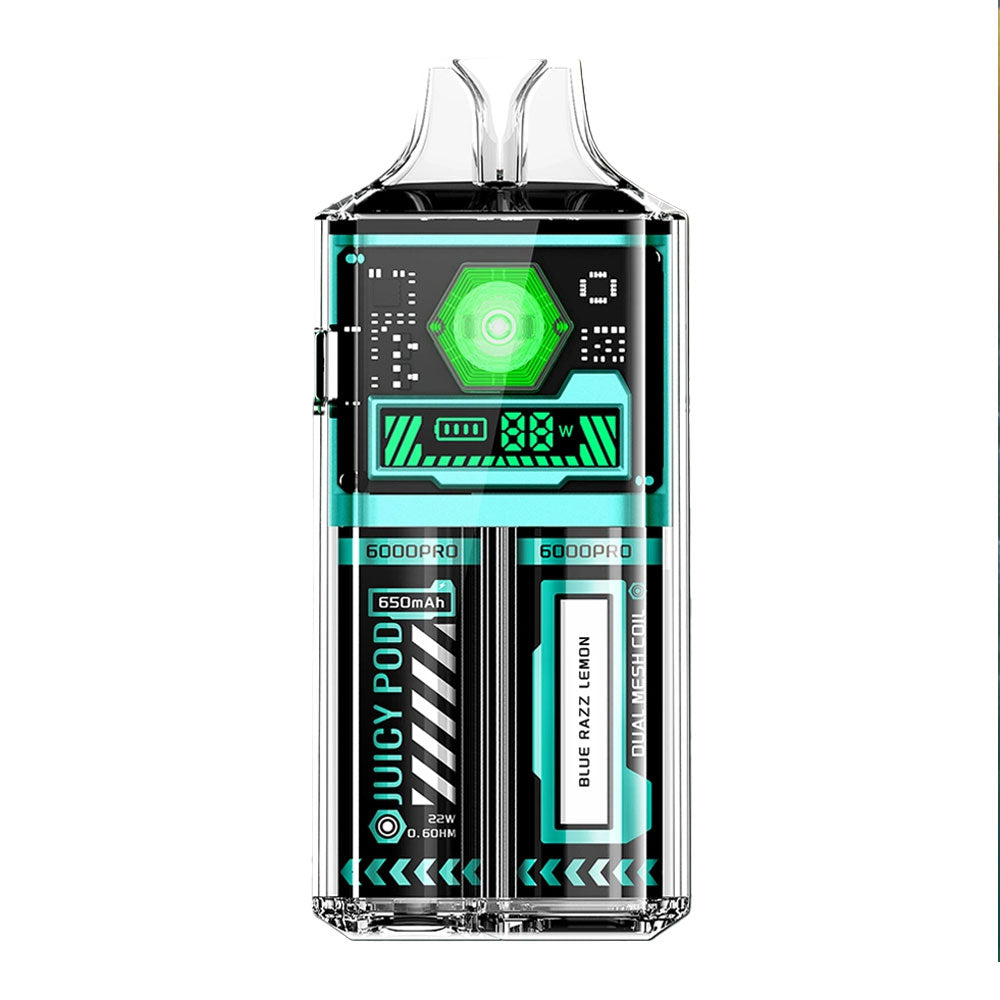 Juicy Pod 6000 – High Puff Disposable Vape UK
