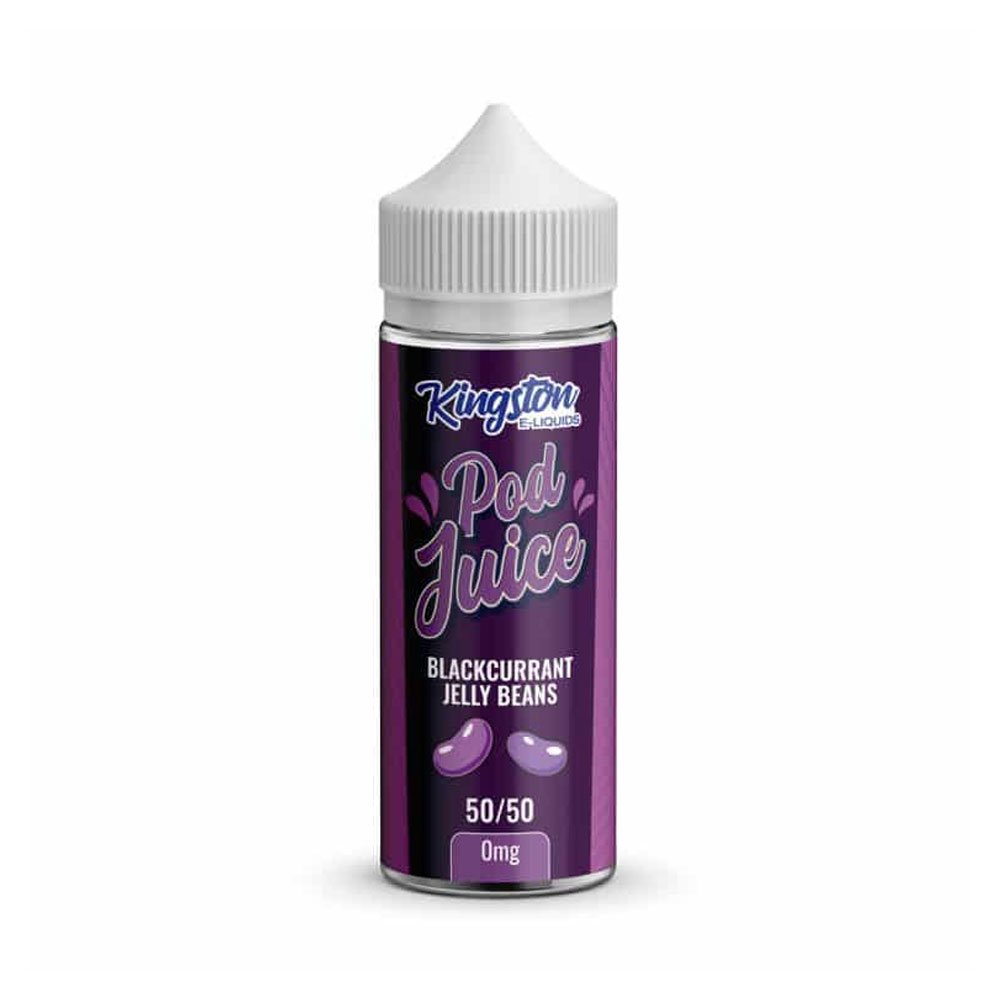 Kingston Pod Juice 50/50 100ml Shortfill Eliquid - Blackcurrant Jelly Beans