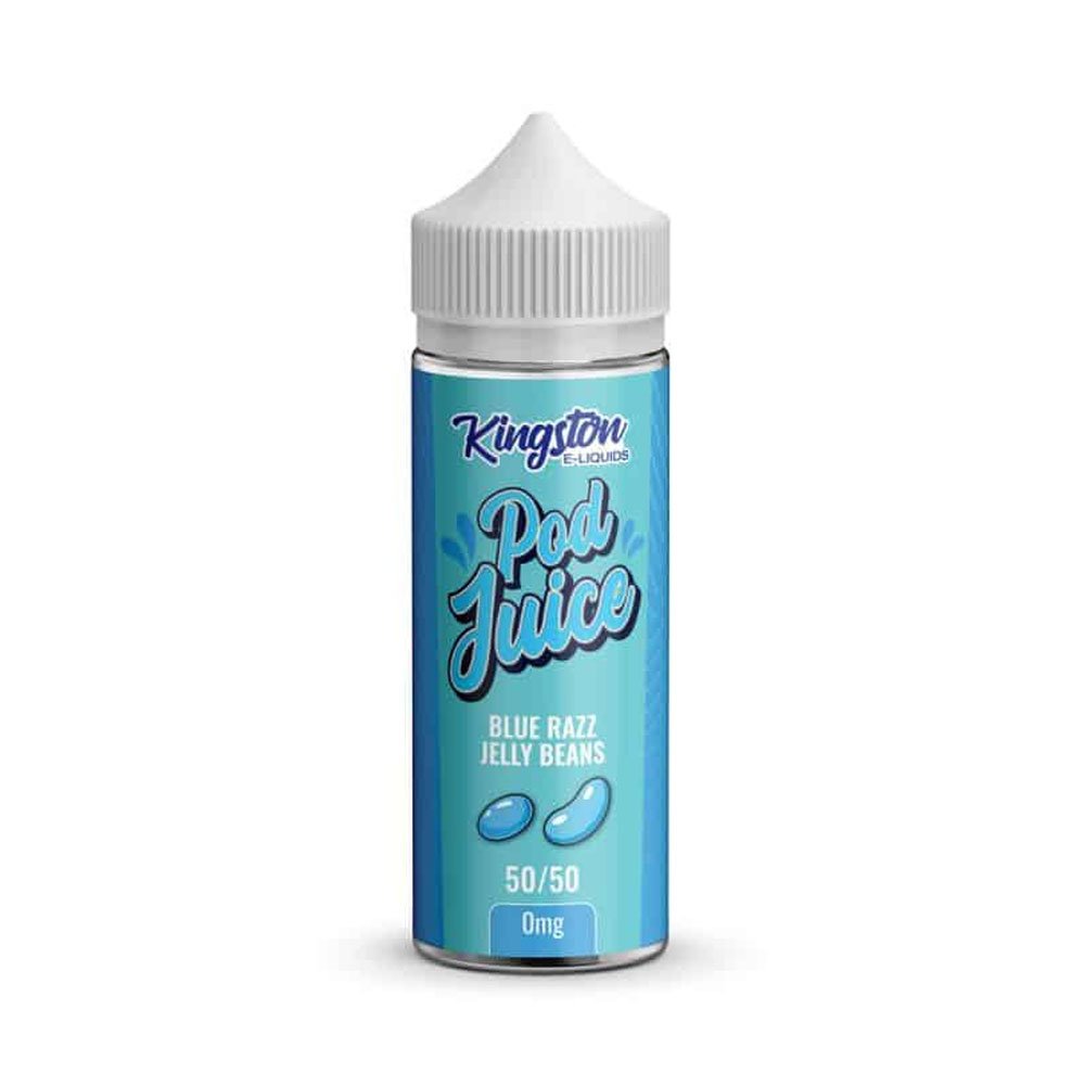 Kingston Pod Juice 50/50 100ml Shortfill Eliquid - Blue Razz Jelly Beans